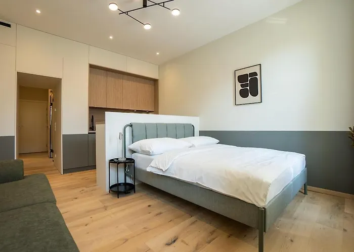 Stylish With Queen-size Bed Self Check-in Wenen