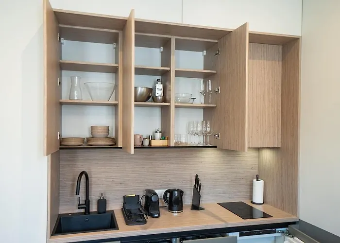 Stylish With Queen-size Bed Self Check-in Appartement *