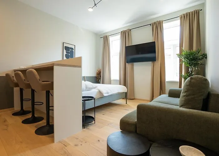 Stylish With Queen-size Bed Self Check-in Wenen